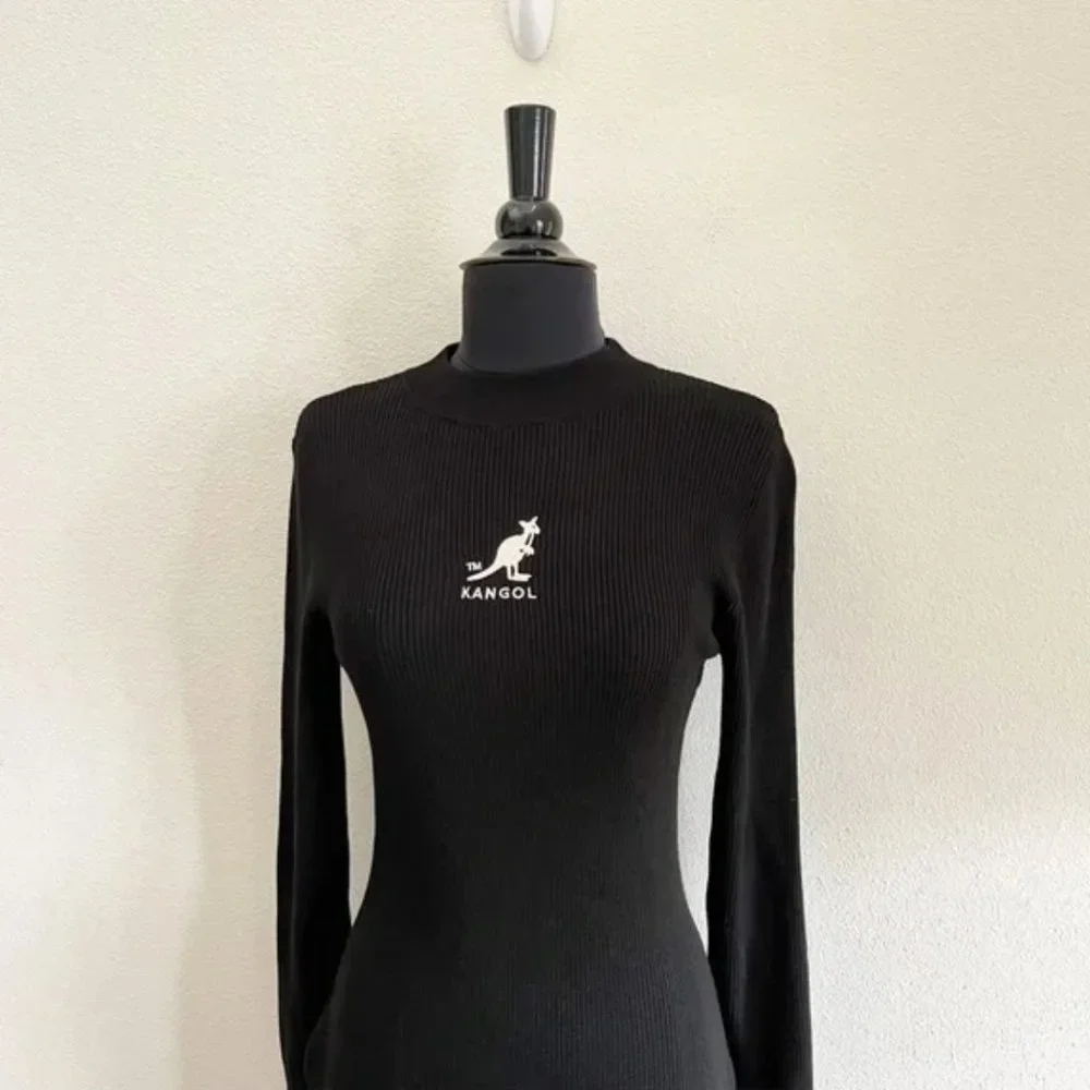Kangol x H&M Ribbed Knit Bodycon Dress - Picture 10 of 10